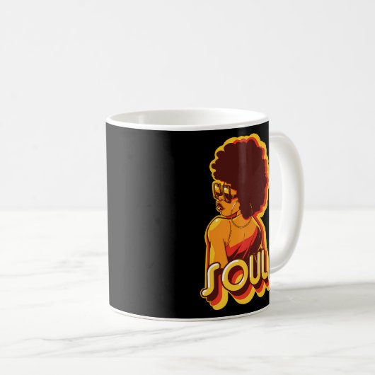 70er Soul Kaffeetasse (VorderseiteRechts)