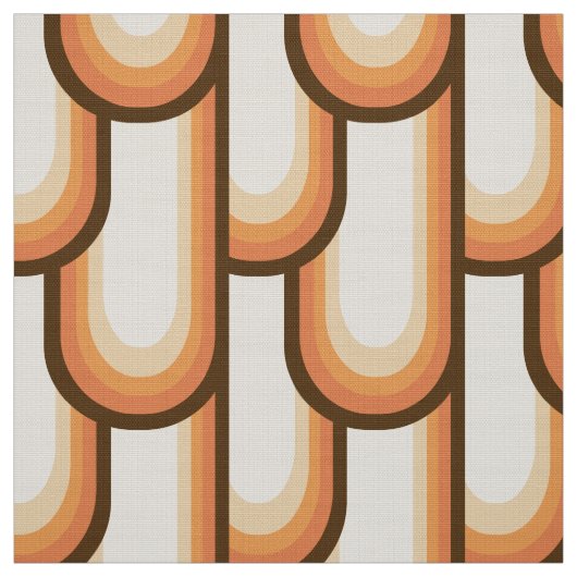 70er-Stilmuster Stoff (Muster)