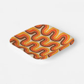 70er Style Geometric Design Pappteller (Gewinkelt)