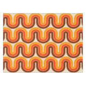 70er Style Geometric Design Tischdecke (Vorderseite (Horizontal))