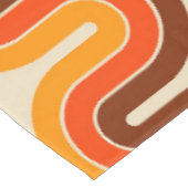 70er Style Geometric Design Tischdecke (Schrägansicht)