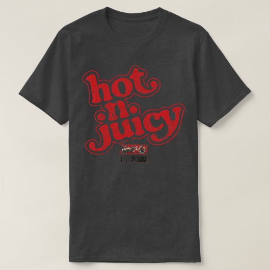 70er Style HotNJuicy 1977 T-Shirt (Design vorne)