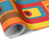 70er Tags Geschenkpapier (Rolleneckpunkt)