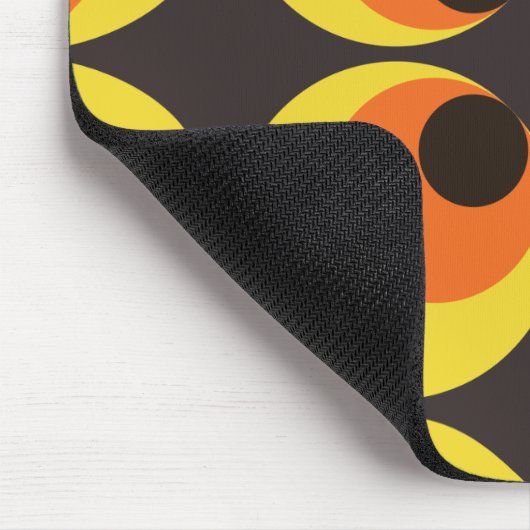 70er Tapete Mousepad (Ecke)