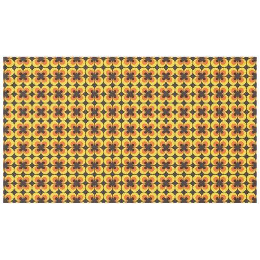 70er Tapete Tischdecke (Vorderseite (Horizontal))