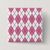 70er Tartan-Pattern Pinky Button (Vorderseite)