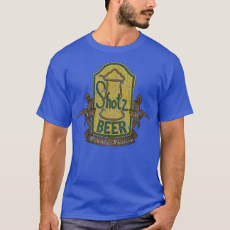 70er Tv Shotz Beer Milwaukee 1849 T-Shirt