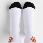 70er, Valentinstag-Kunstwerke Socken (Oben)