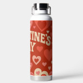 70er, Valentinstag-Kunstwerke Trinkflasche (Rückseite)