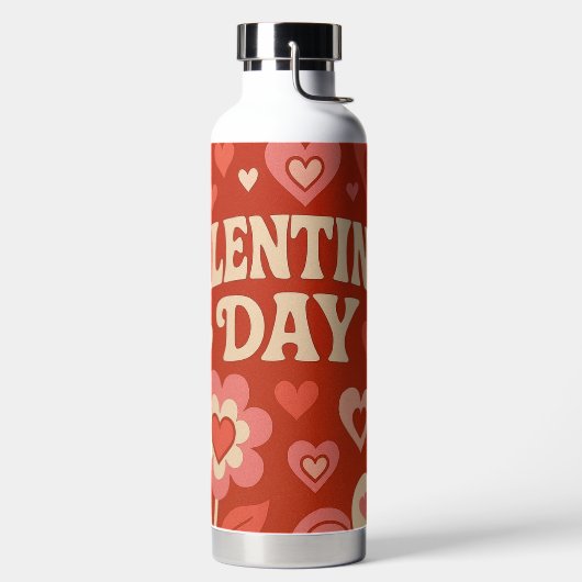 70er, Valentinstag-Kunstwerke Trinkflasche (links)