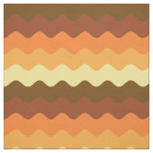 70er Vintag-Gelb-Orangenstreifen fabri Stoff (Muster)