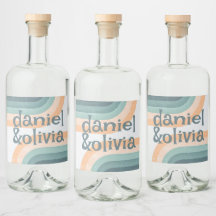 70er Vintag Rainbow Wedding