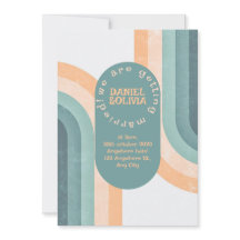 70er Vintag Rainbow Wedding