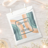 70er Vintag Rainbow Wedding Geschenktütchen (Ausgeschnitten)