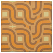 70er Vintages Retrogewebe Stoff (Muster)