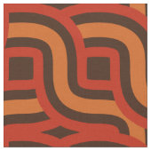 70er Vintages Retrogewebe Stoff (Nahaufnahme)