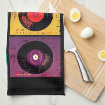 70er Vinyl Record Album Custom Kitchen