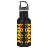 70er Wallpaper Edelstahlflasche (Rückseite)