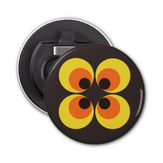 70er Wallpaper Flaschenöffner (Vorderseite)