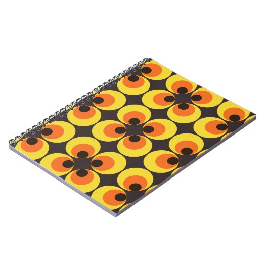 70er Wallpaper Notizblock (Linke Seite)