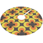 70er Wallpaper Polyester Weihnachtsbaumdecke (Schrägansicht)