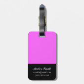 70er Wirbel Gepäckanhänger (Rückseite vertikal)