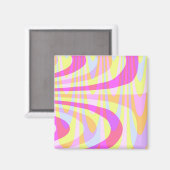 70er Wirbel Magnet (Vorderseite/Rückseite)