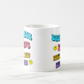 70er zurückbringen kaffeetasse (Mittel)