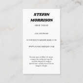 70erstrudel-Geschäftskarte Visitenkarte (Rückseite)