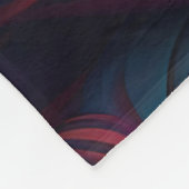 70s 60s Psychedelic Feathers  Fleecedecke (Ecke)