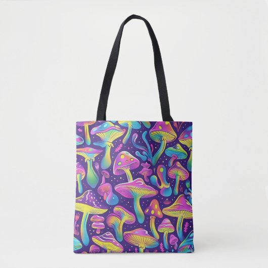 70s 60s Psychedelic Hippy Retro Hip Tasche (Vorderseite)