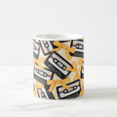 70s 80s 90s Retro Cassette Tape Music Kaffeetasse (Mittel)