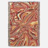 70s Abstract Retro Marble Liquid Design  Decke (Vorderseite Vertikal)