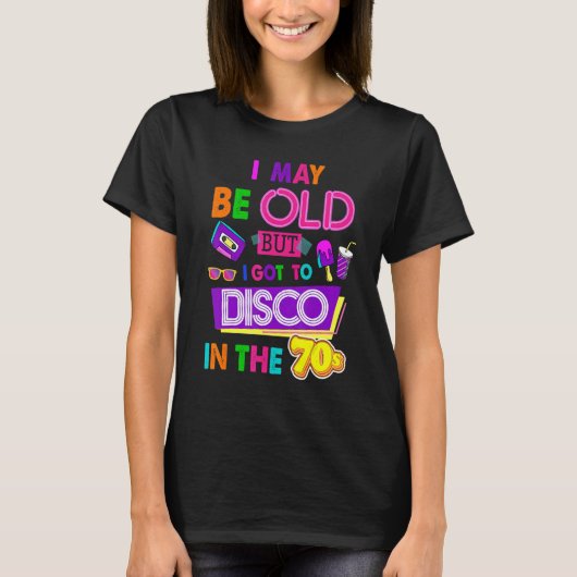 70s Design For Women Rave Outfit & 70s Festival Co T-Shirt (Vorderseite)