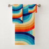 70s Double Wave Badhandtuch Set (Insitu)