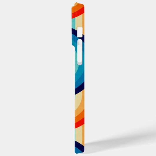 70s Double Wave Case-Mate iPhone Hülle (Rückseite / Links)
