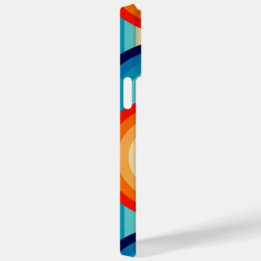 70s Double Wave Case-Mate iPhone Hülle (Rückseite / Rechts)