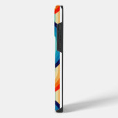 70s Double Wave iPhone Hülle (Linke Seite)