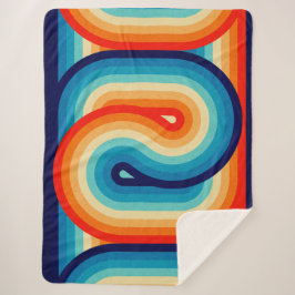 70s Double Wave Sherpadecke