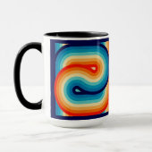 70s Double Wave Tasse (Links)