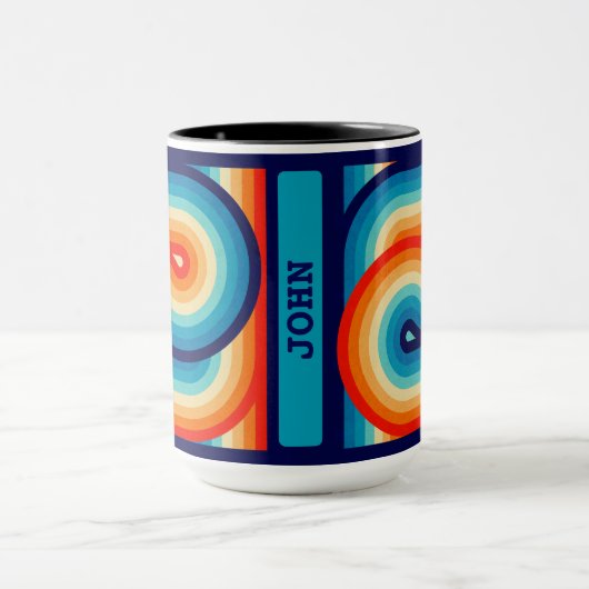 70s Double Wave Tasse (Zentrum)