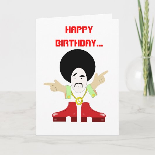 70s dude, karte (Vorderseite)