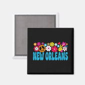70s New Orleans Magnet (Vorderseite/Rückseite)