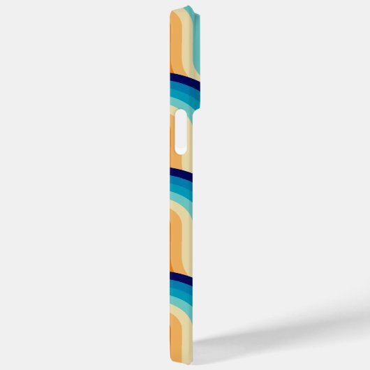 70s Rainbow Curves Case-Mate iPhone Hülle (Rückseite / Rechts)