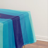 70s Rainbow Curves Tischdecke (Beispiel)