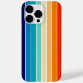 70s Rainbow Stripes Case-Mate iPhone Hülle (Rückseite)