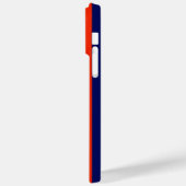 70s Rainbow Stripes Case-Mate iPhone Hülle (Rückseite / Links)