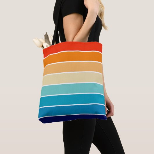 70s Rainbow Stripes Tasche (Von Nahem)