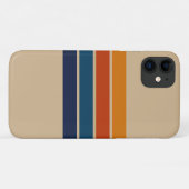 70s Retro iPhone 11 Case (Rückseite (Horizontal))