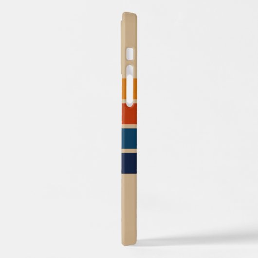 70s Retro iPhone 12 Case Hülle (Linke Seite)